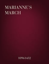 Marianne's March Concert Band sheet music cover